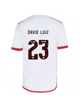 Billige Flamengo David Luiz #23 Bortedrakt 2024-25 Kortermet